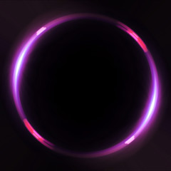 Lens Flares crossing blue glow