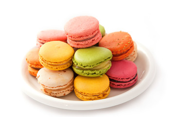 Colorful macarons