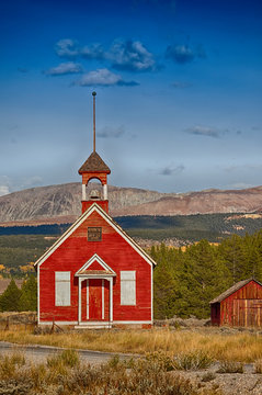 Old Schoolhouse, HDR processing