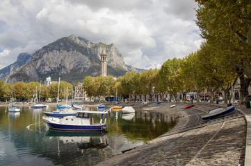 Naklejka premium Città di Lecco