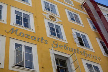 Naklejka premium Mozarts Geburtshaus