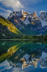 The Cristallo group at the golden hour