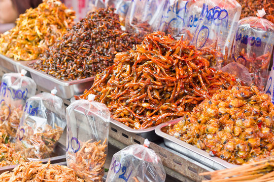 Dried seafood.