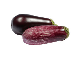 Two eggplants