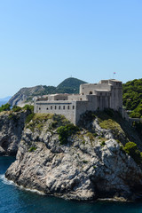 Fototapeta na wymiar Dubrovnik Fort in Croatia