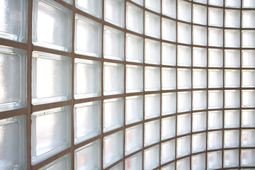 glass block wall background
