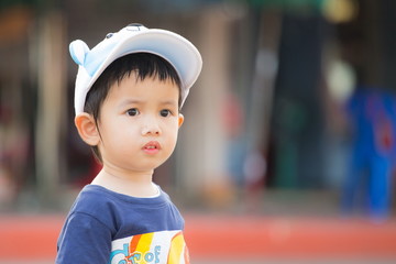 Portrait of a little boy