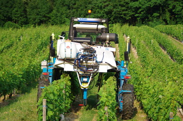 machine d'entretien des vignes