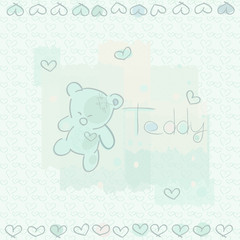 blue teddy