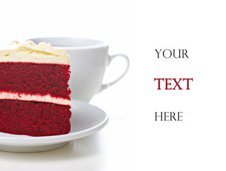 Tea and red cake