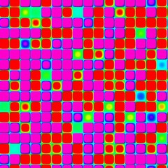 Seamless tileable decorative colorfull background pattern