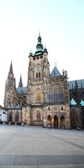 Fototapeta na wymiar Cathedral of St. Vitus Prague