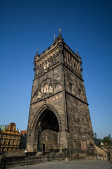 Fototapeta na wymiar Old Town Tower Bridge Prague