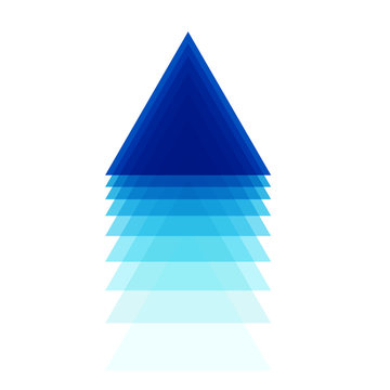 Abstract background with arrows