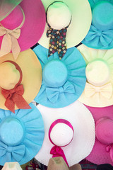 Colourful hats