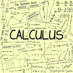"CALCULUS" Theme (mathematics math maths science course notes)