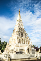 pagoda wat chedi liam chiangmai Thailand