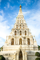 Fototapeta premium pagoda wat chedi liam chiangmai Thailand