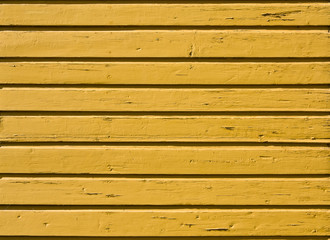 Old yellow wooden plank background
