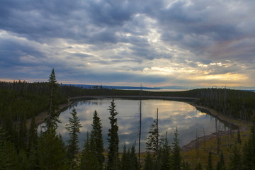 Obraz premium yellowstone national park