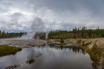 Obraz premium yellowstone national park