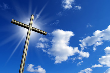 Cross Against the Blue Sky