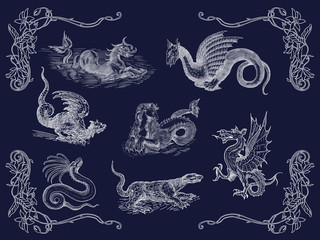 Dragons illustration