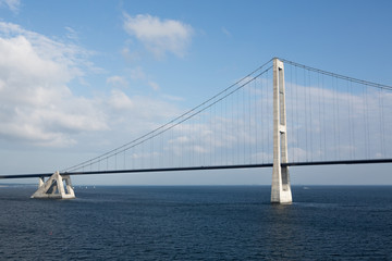 Fototapeta na wymiar Brücke, Öresundbrücke