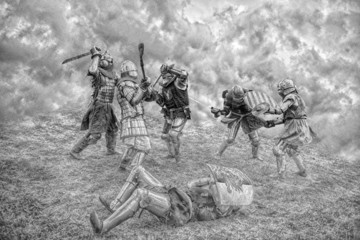 Medieval battle
