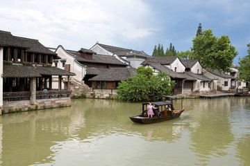 Obraz premium Ancient water town of Wuzhen, China