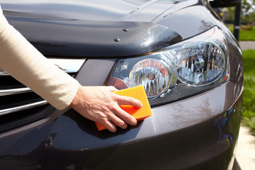 Car washing. © grinny