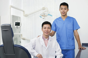Fototapeta premium Portrait Of Dentists