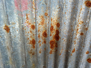 rusty metallic frame background