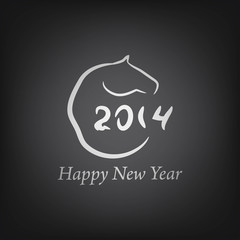 Horse 2014 year chinese symbo