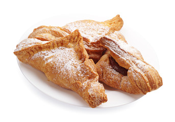 Three croissants