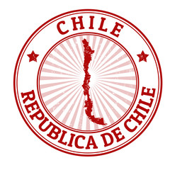 Chile stamp