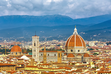 Fototapeta na wymiar Duomo cathedral in Florence
