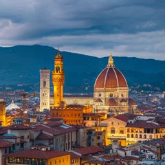 Photo sur Plexiglas Florence Cathédrale Duomo à Florence
