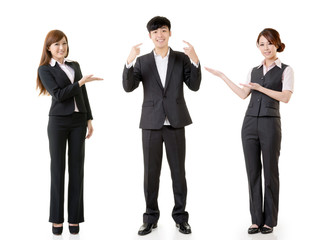 Obraz premium Happy smile business people