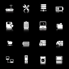 internet and web icons set