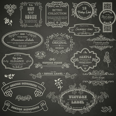 Set Of Vintage Design Elements
