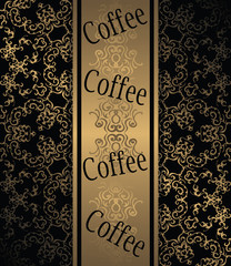 Vintage seamless background with lace decoration