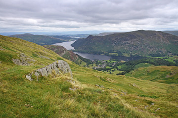 ullswater in lake district, england, united kingdom