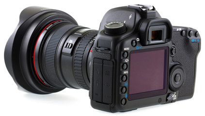 Fototapeta premium appareil photo reflex numérique