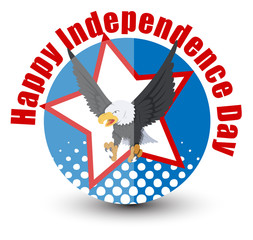 Happy Independence Day - 4th of july vector