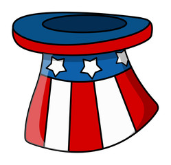 vector hat of uncle sam