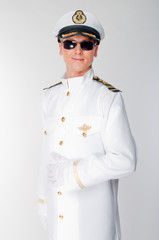 courageous captain sea ship