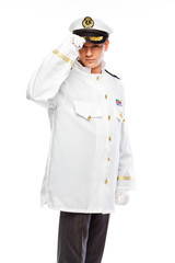 courageous captain sea ship