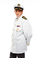 courageous captain sea ship