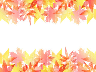 Fototapeta premium もみじ 紅葉 背景